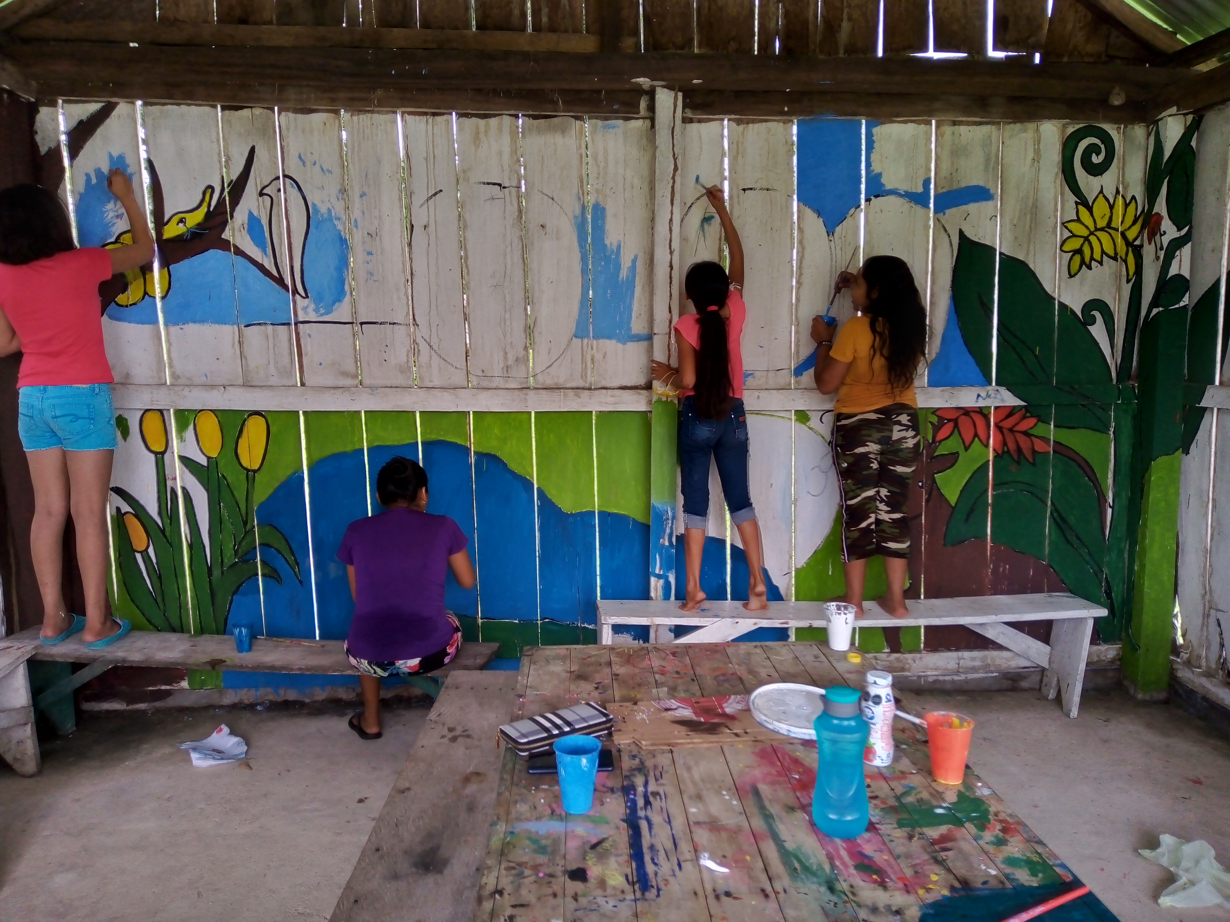 Semillero Creativo de Pintura y Diseño de escenografía